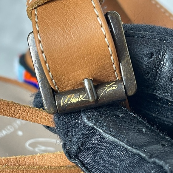 NWOT Donald J. Pliner OMARA Donald & Lisa Signature Beaded Block Heels Size 8.5 - Picture 8 of 17